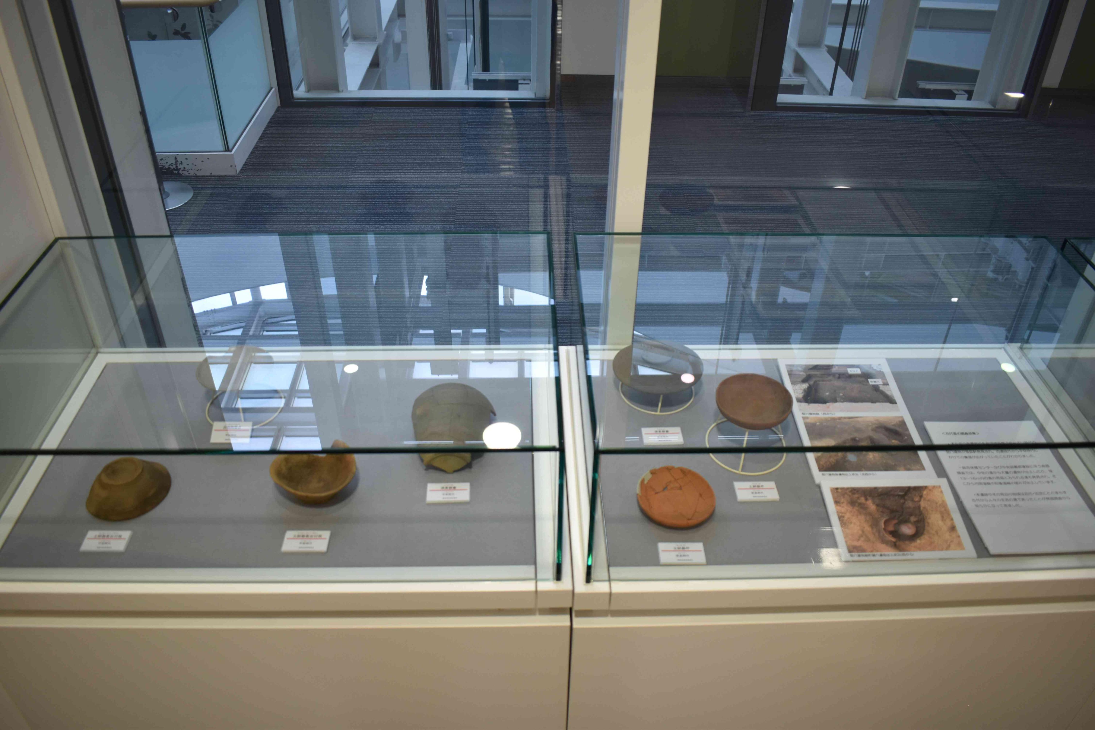 高崎城展示ケース3 高崎城展示ケース3